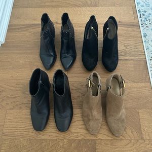 BUNDLE - ANKLE BOOTIES - Size 8.0